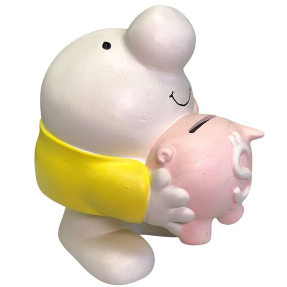 Vintage 1981 Designer's Collection Ziggy by Tom Wilson Earthenware Piggy Bank - Picture 1 of 8